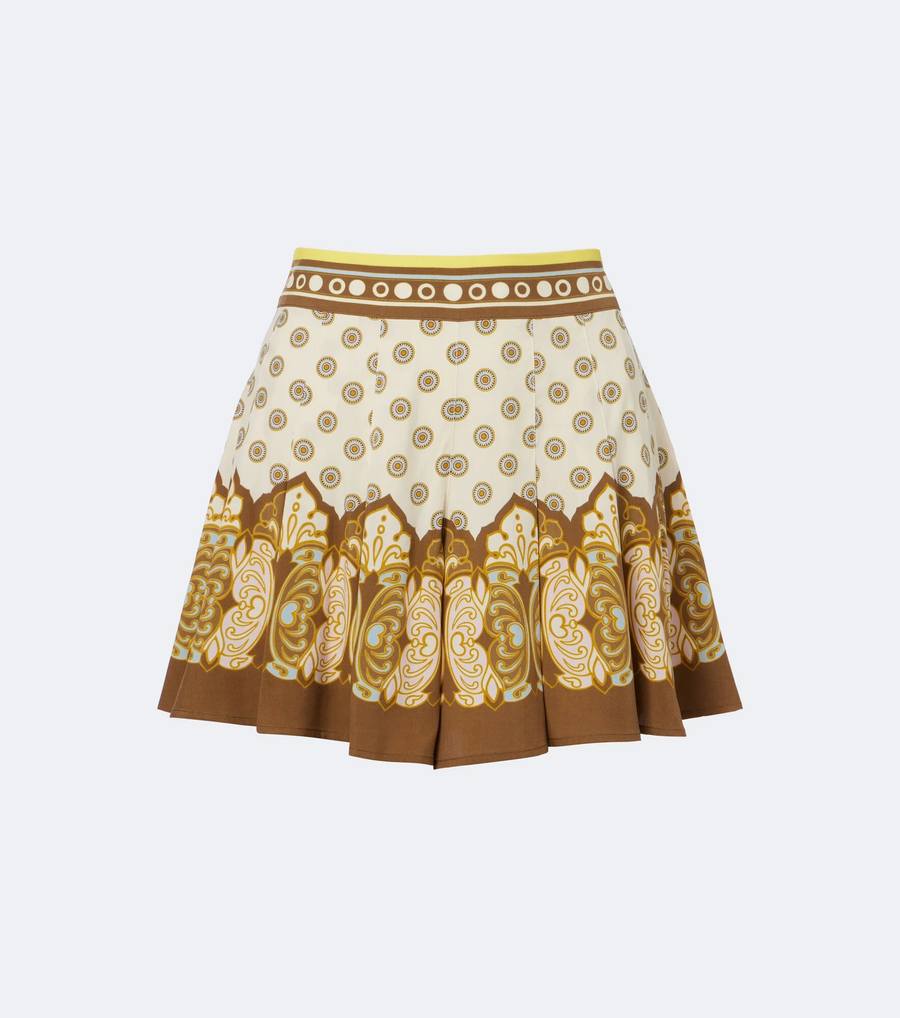 Club printed voile skort - 1