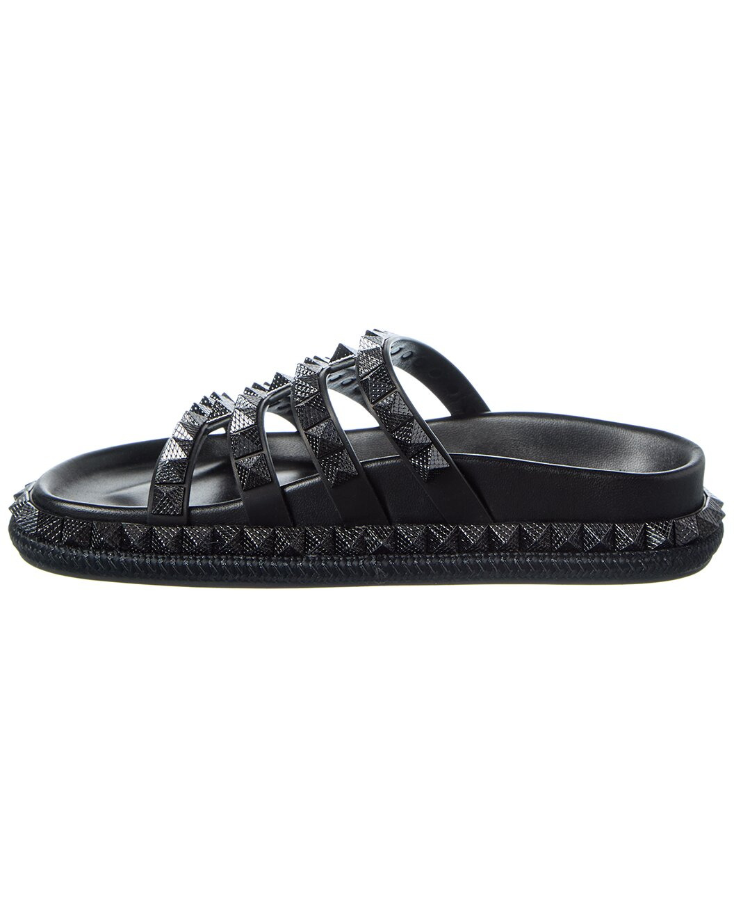 Christian Louboutin Pyra Hallulila Waxed Leather Sandal - 2