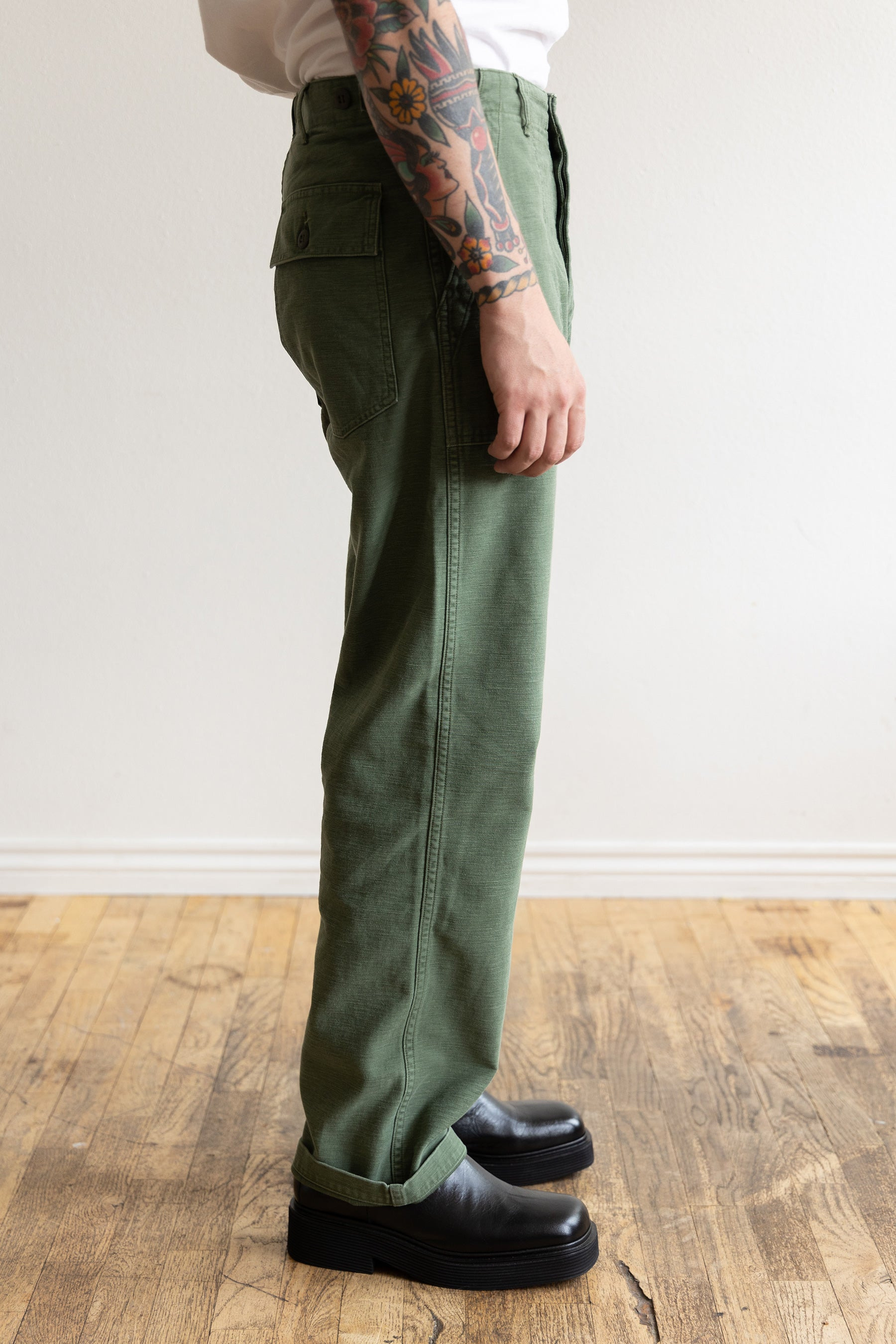 US Army Fatigue Pants (Regular Fit) - Green Used - 5
