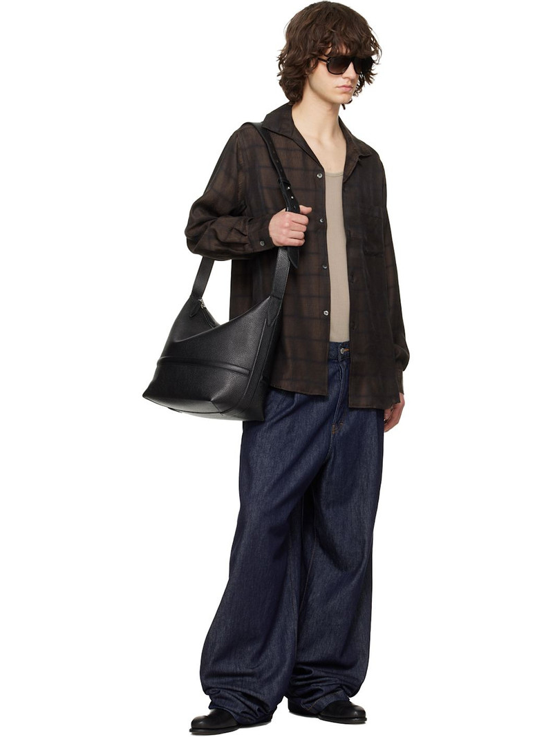 NEEDLES Brown Italian Collar Shirt outlook