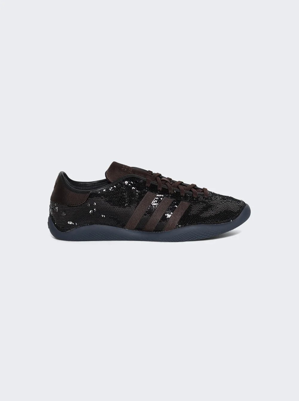 X Wales Bonner Lo Pro Sequin Sneakers Black - 1