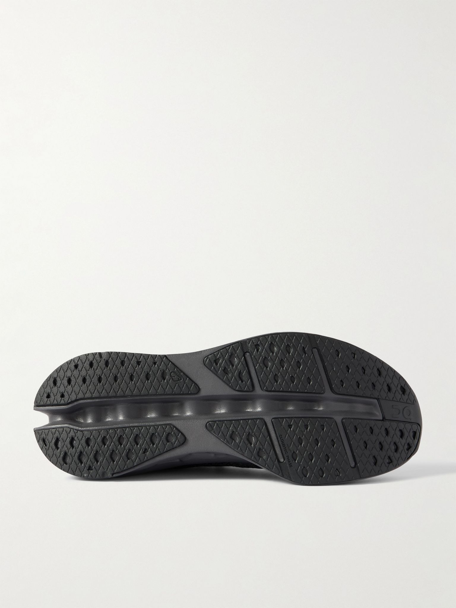 Cloudsurfer Max Rubber-Trimmed Mesh Sneakers Black - 3