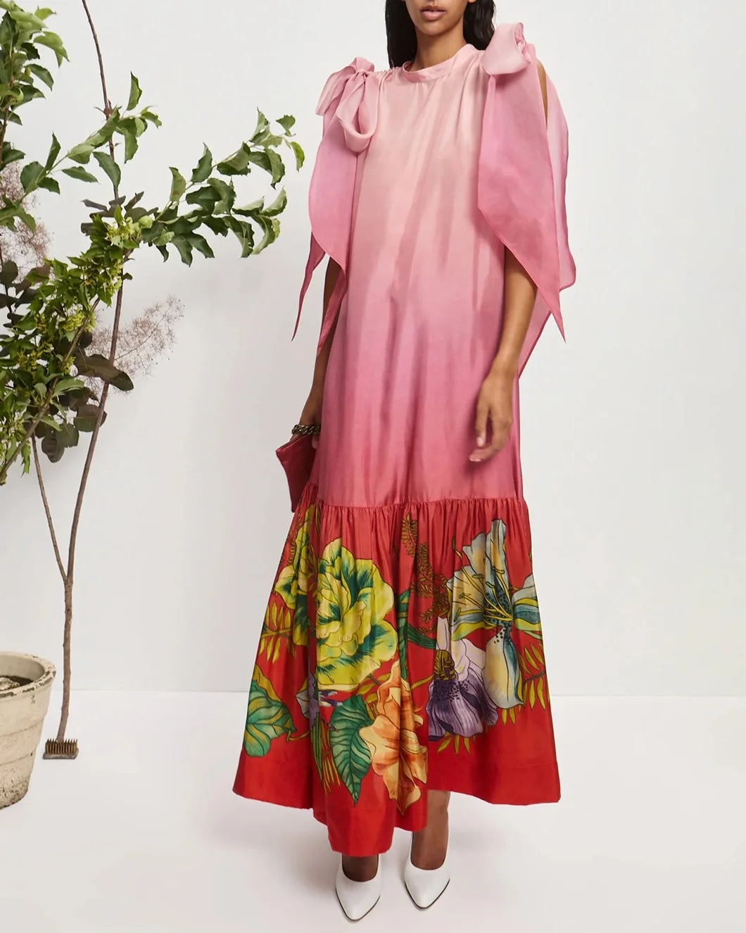 INEZ SILK GOWN - 6
