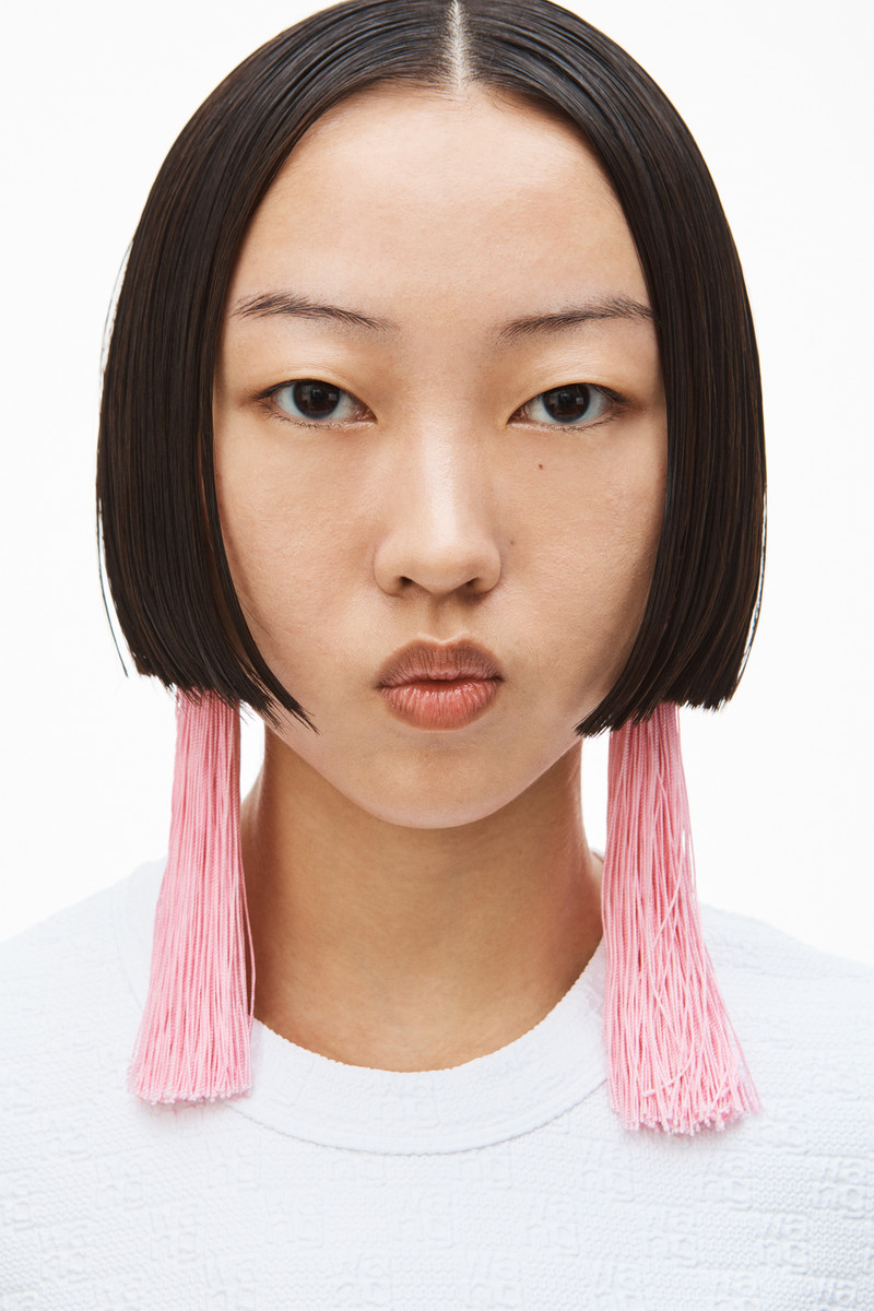 LOGO MINI DRESS IN TEXTURED JACQUARD 4