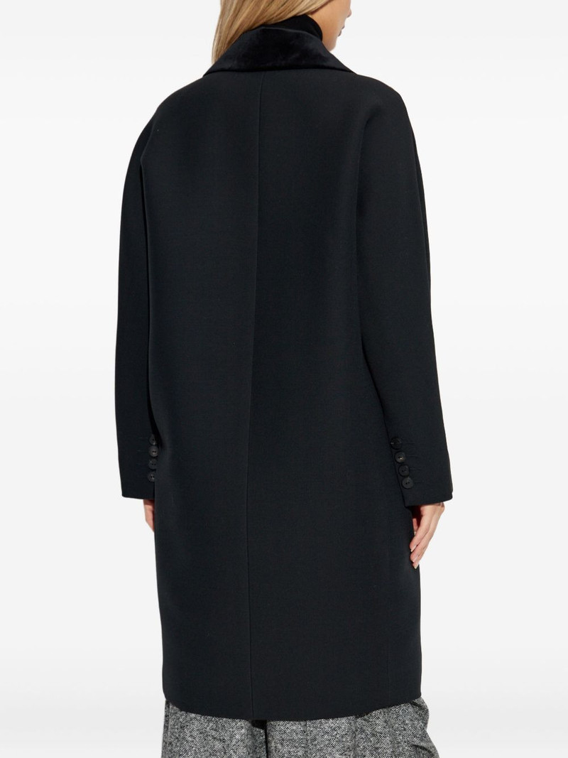 Mammola velvet-collar coat 4