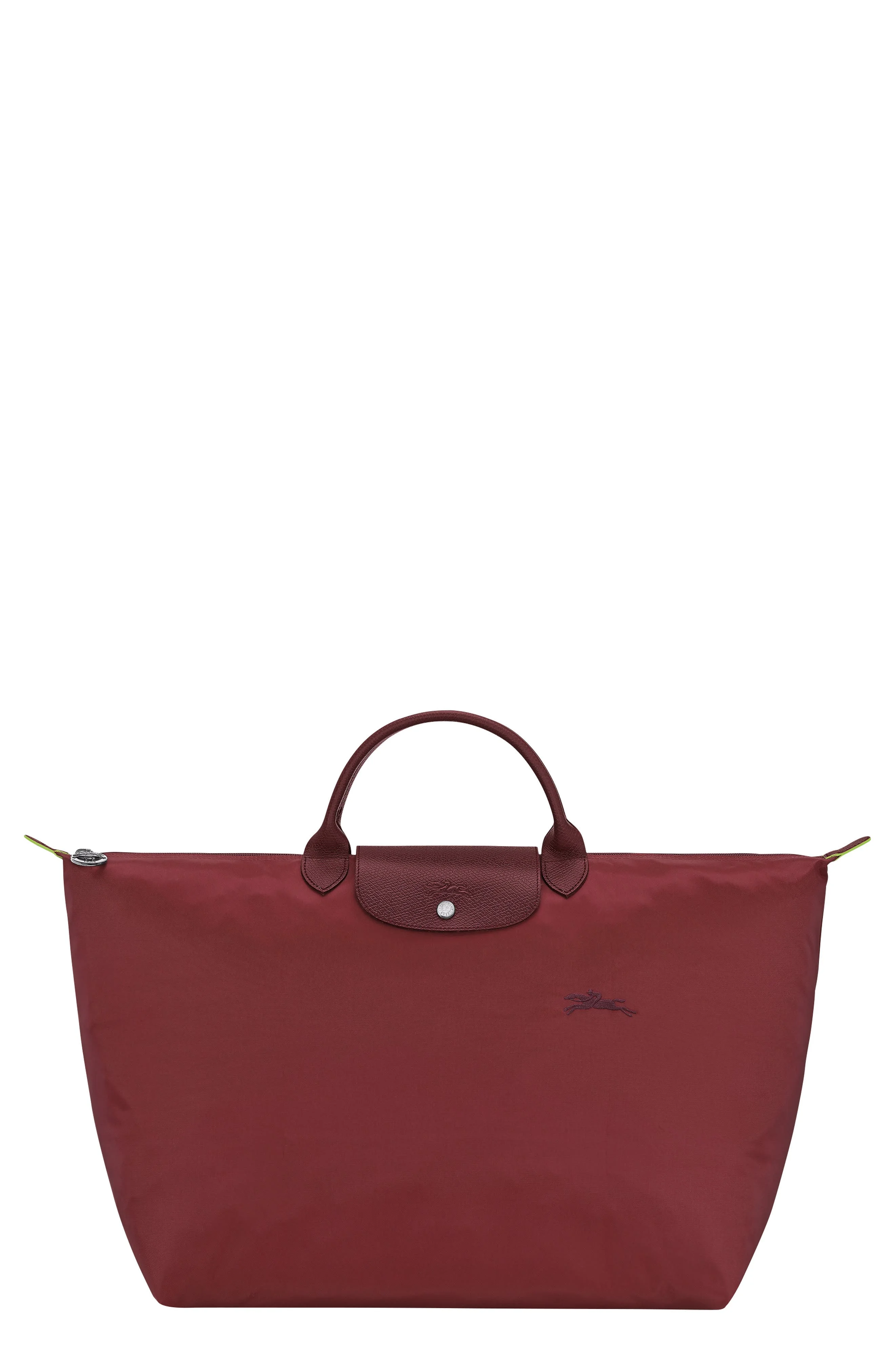 Longchamp Large Le Pilage Travel Bag in Pomegranate at Nordstrom - 1