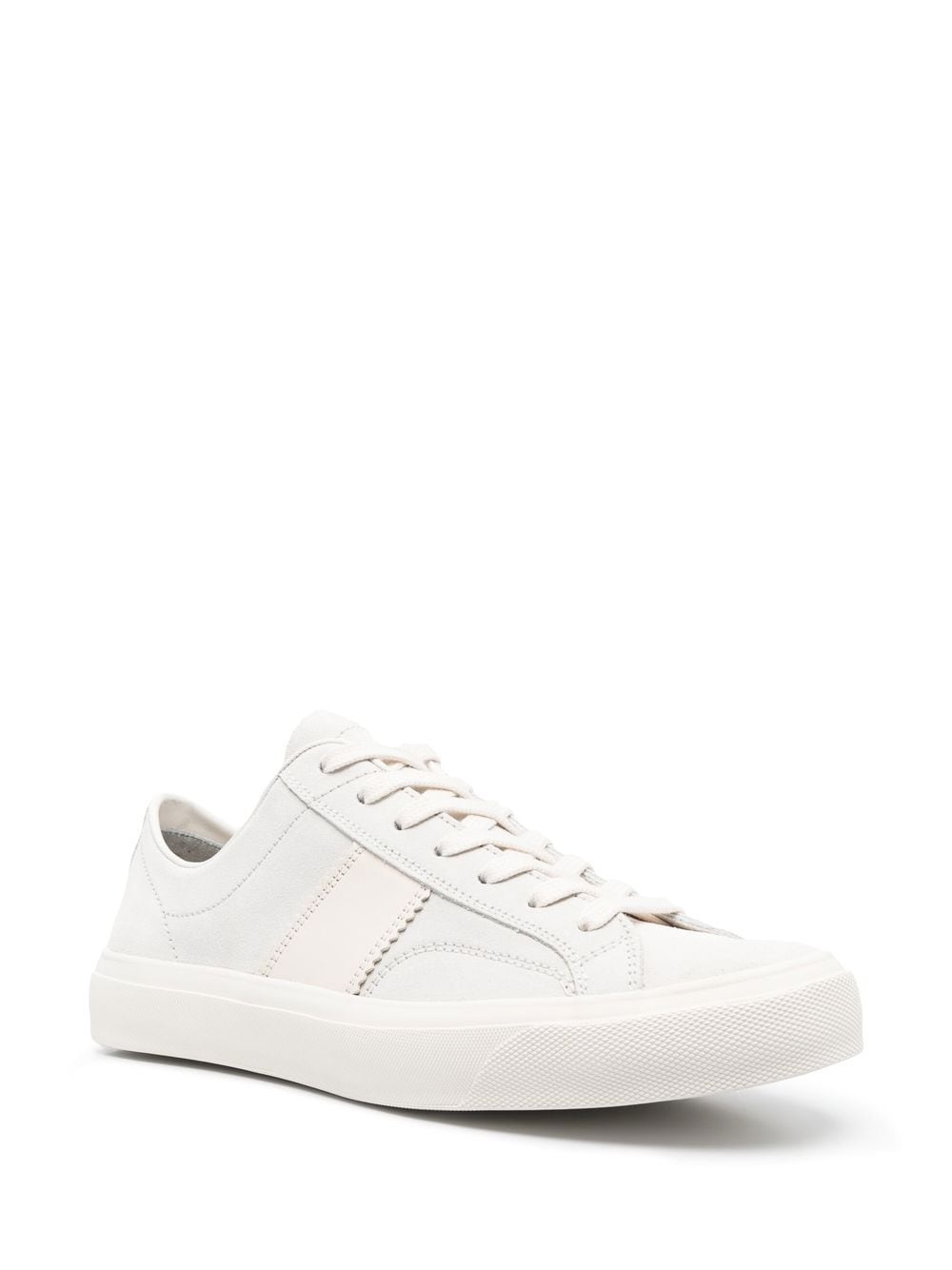 panelled low-top sneakers - 2