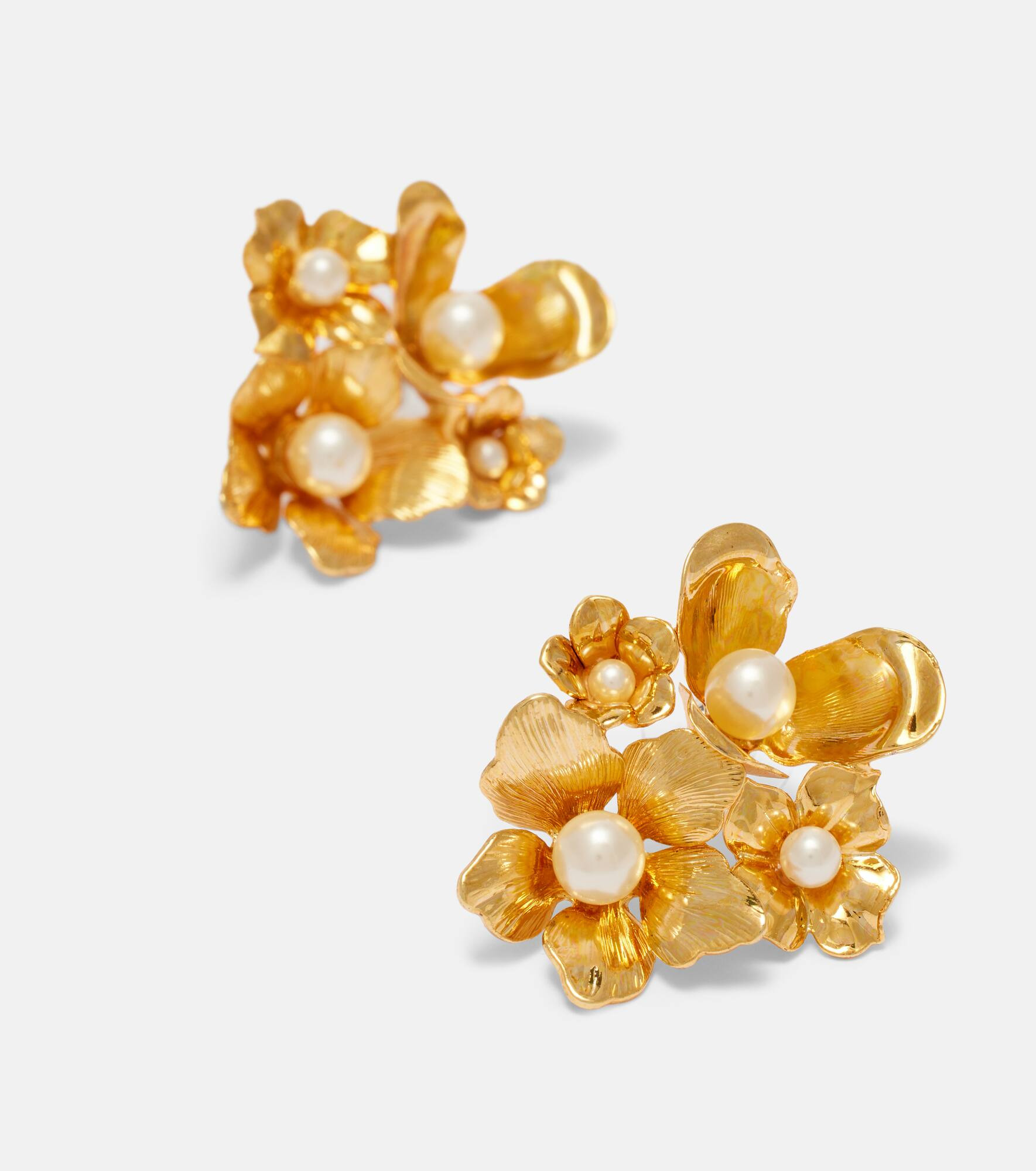 Orsola gold-plated earrings - 4