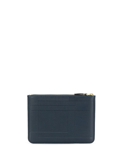 Comme Des Garçons line pattern wallet outlook