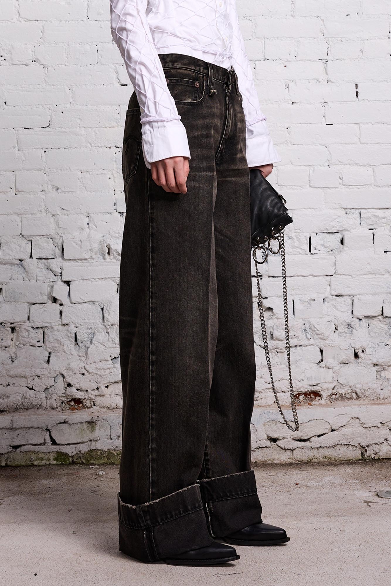 NINA STRAIGHT - VINTAGE BOYD BLACK - 5