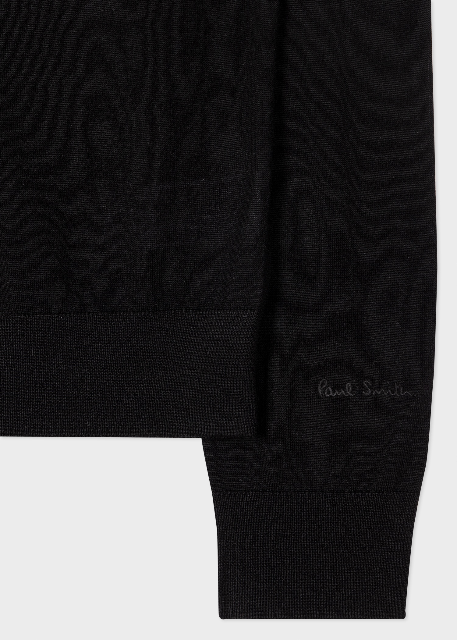 Merino Wool Half Zip Sweater - 2