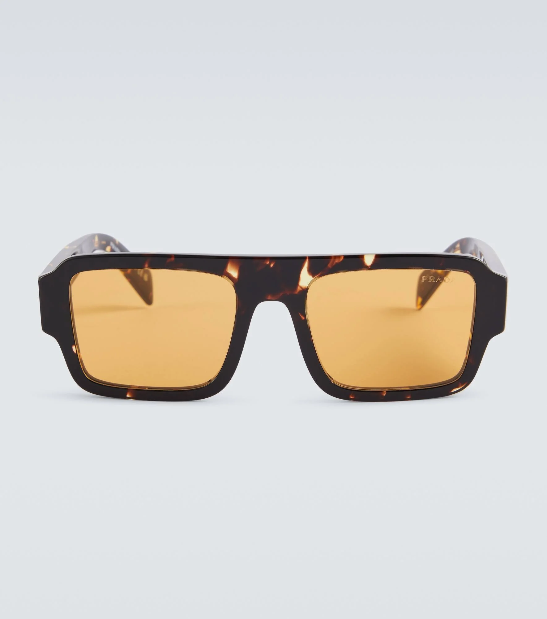 Prada Symbole tortoiseshell square sunglasses - 1