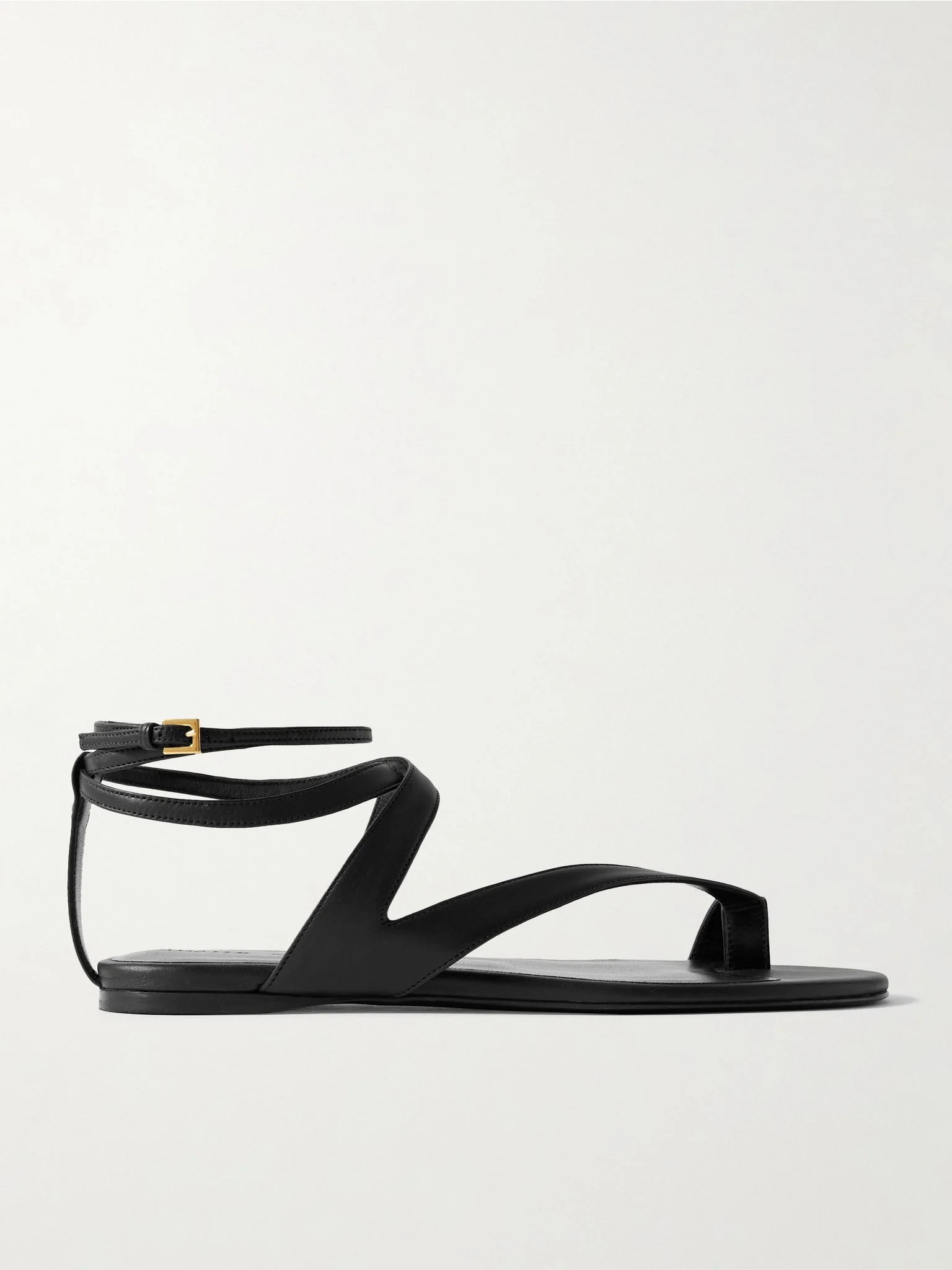 Aimee leather sandals Black - 1