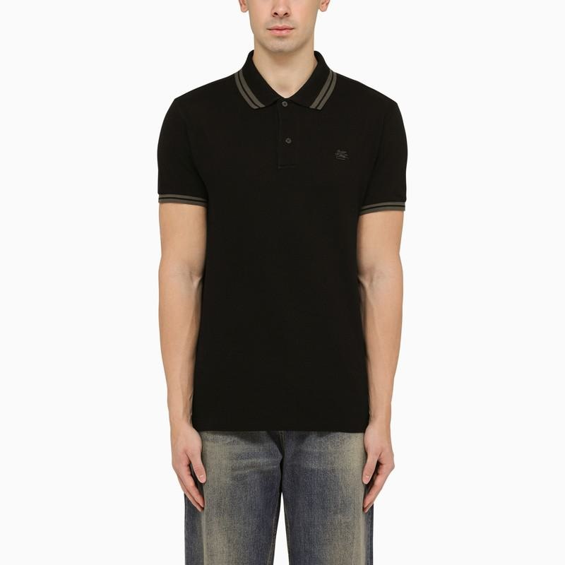 ETRO SHORT-SLEEVED POLO SHIRT WITH LOGO EMBROIDERY - 2