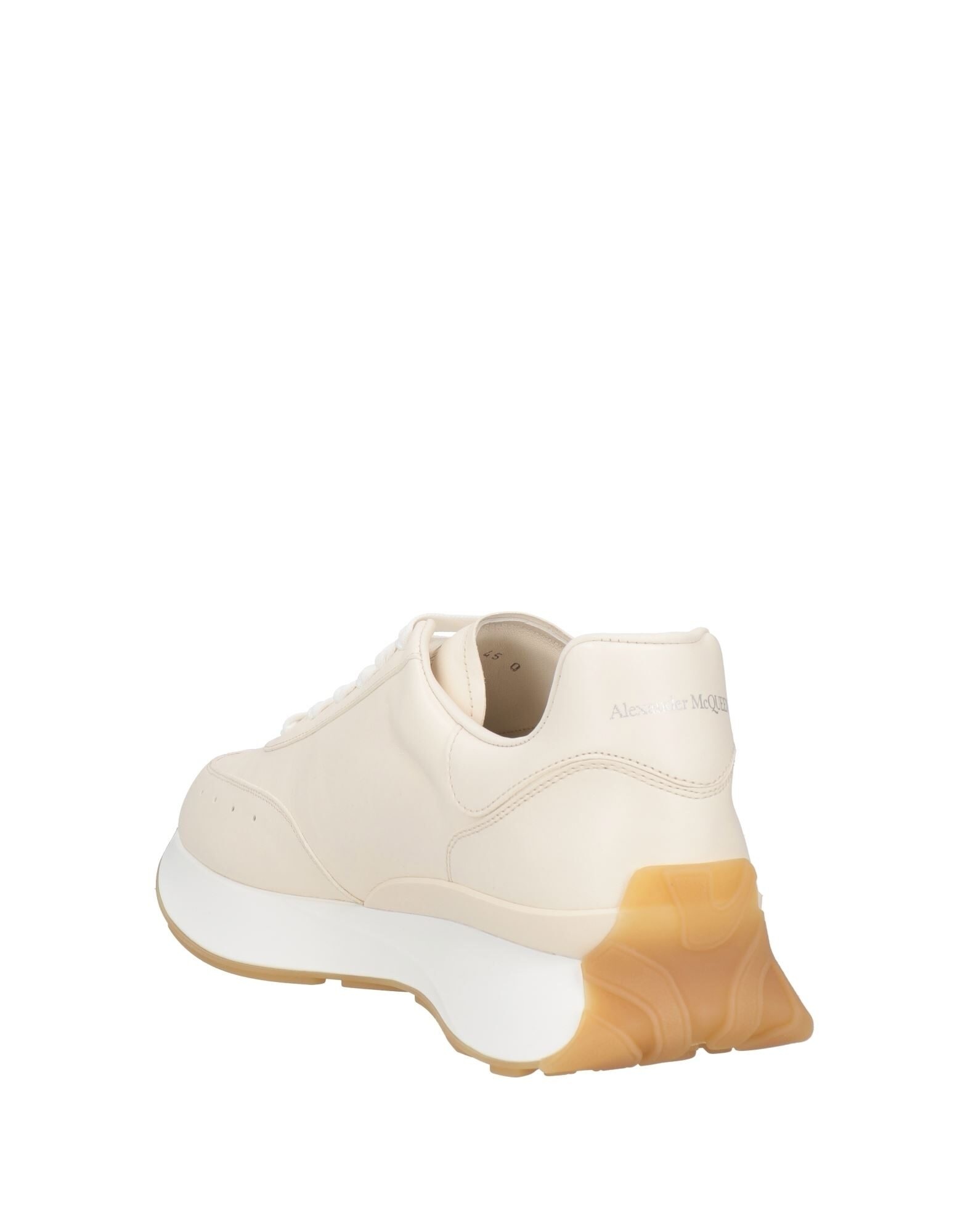 Alexander McQueen Ivory Men's Sneakers | yoox | REVERSIBLE