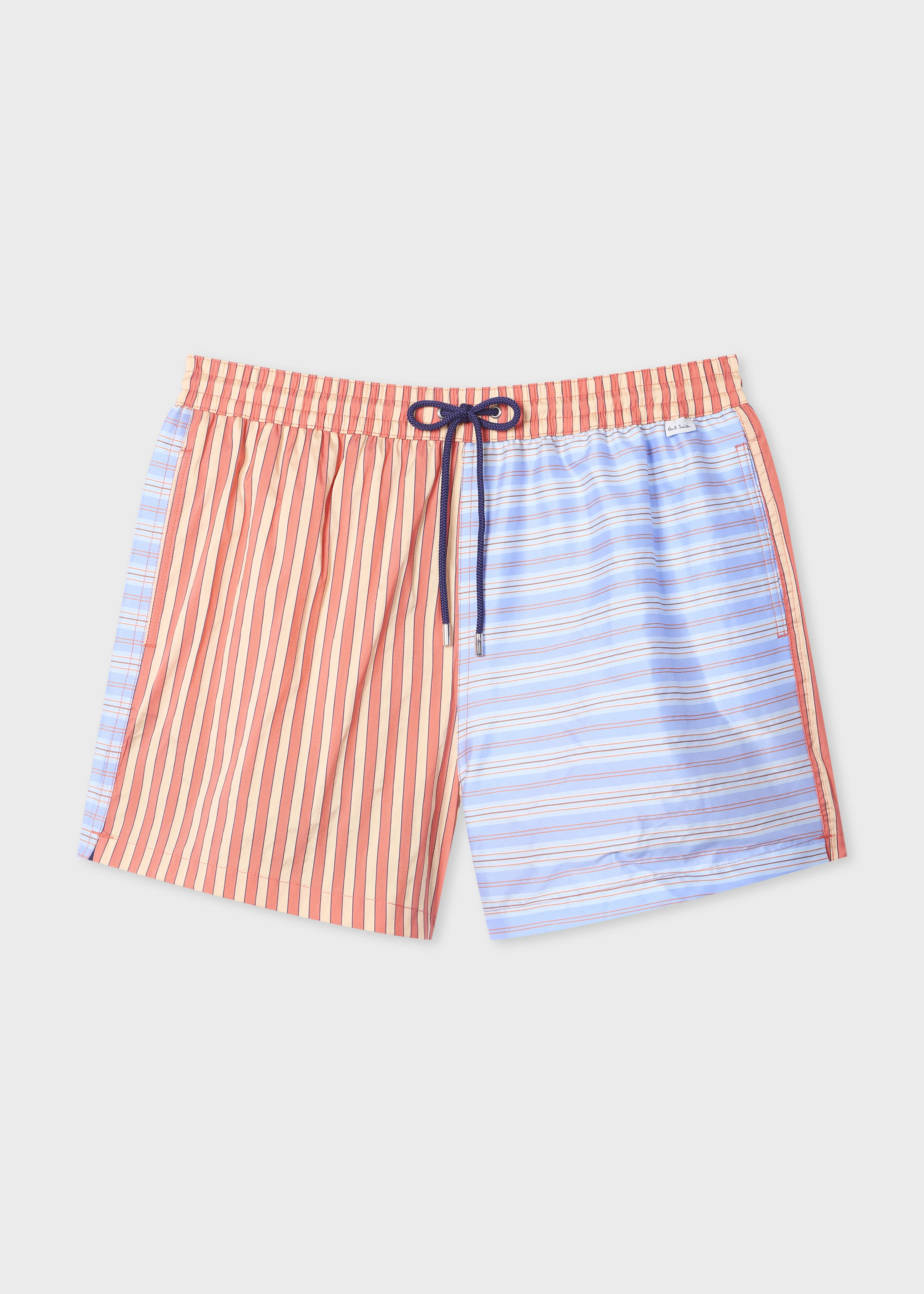 'Pool Smith Stripe' Swim Shorts - 1