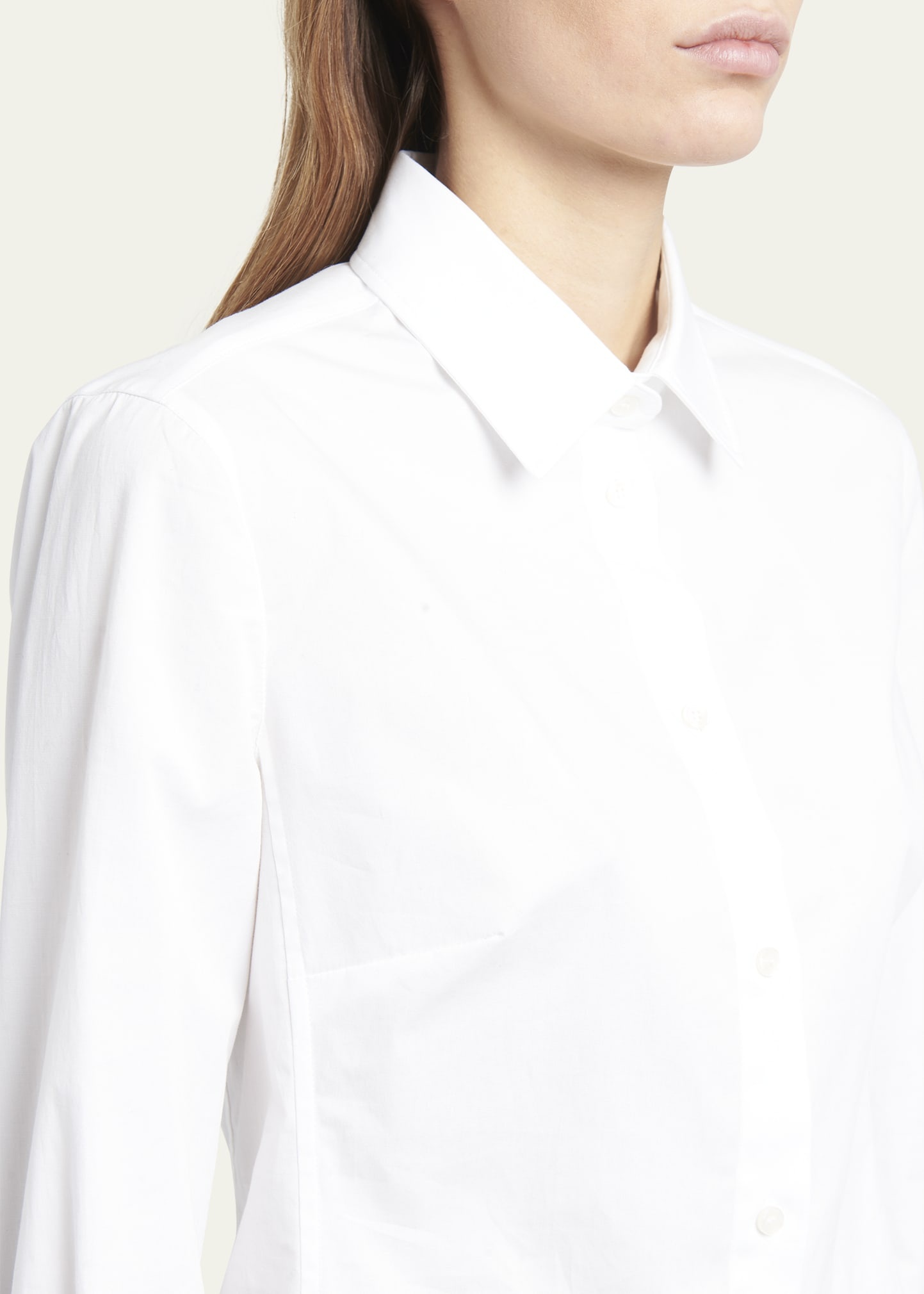 Poplin Classic-Fit Collared Shirt - 5