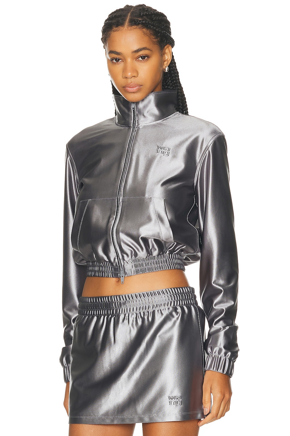Shrunken Zip-up Jacket - 2