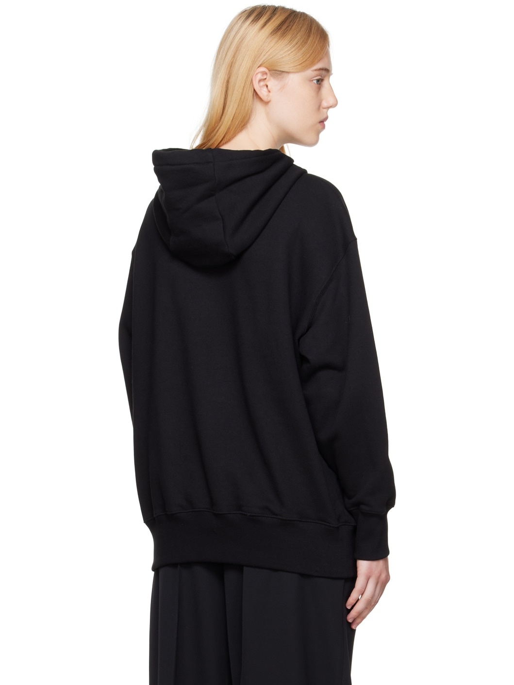 Black 'Never Too Much' Hoodie - 3
