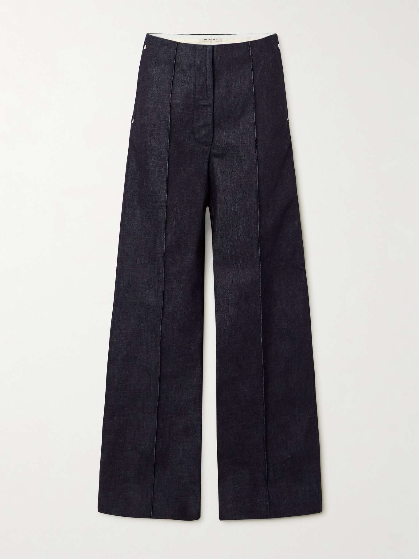 Hollywood high-rise wide-leg jeans - 1