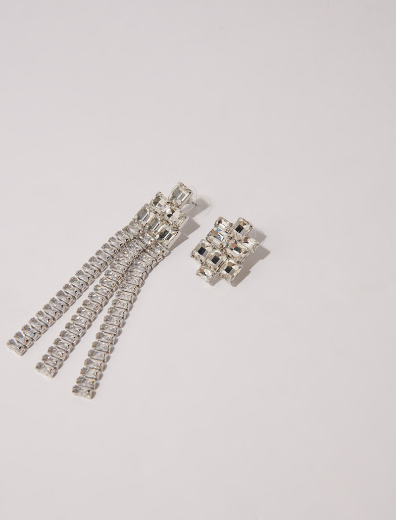 maje Cascade diamanté earrings outlook