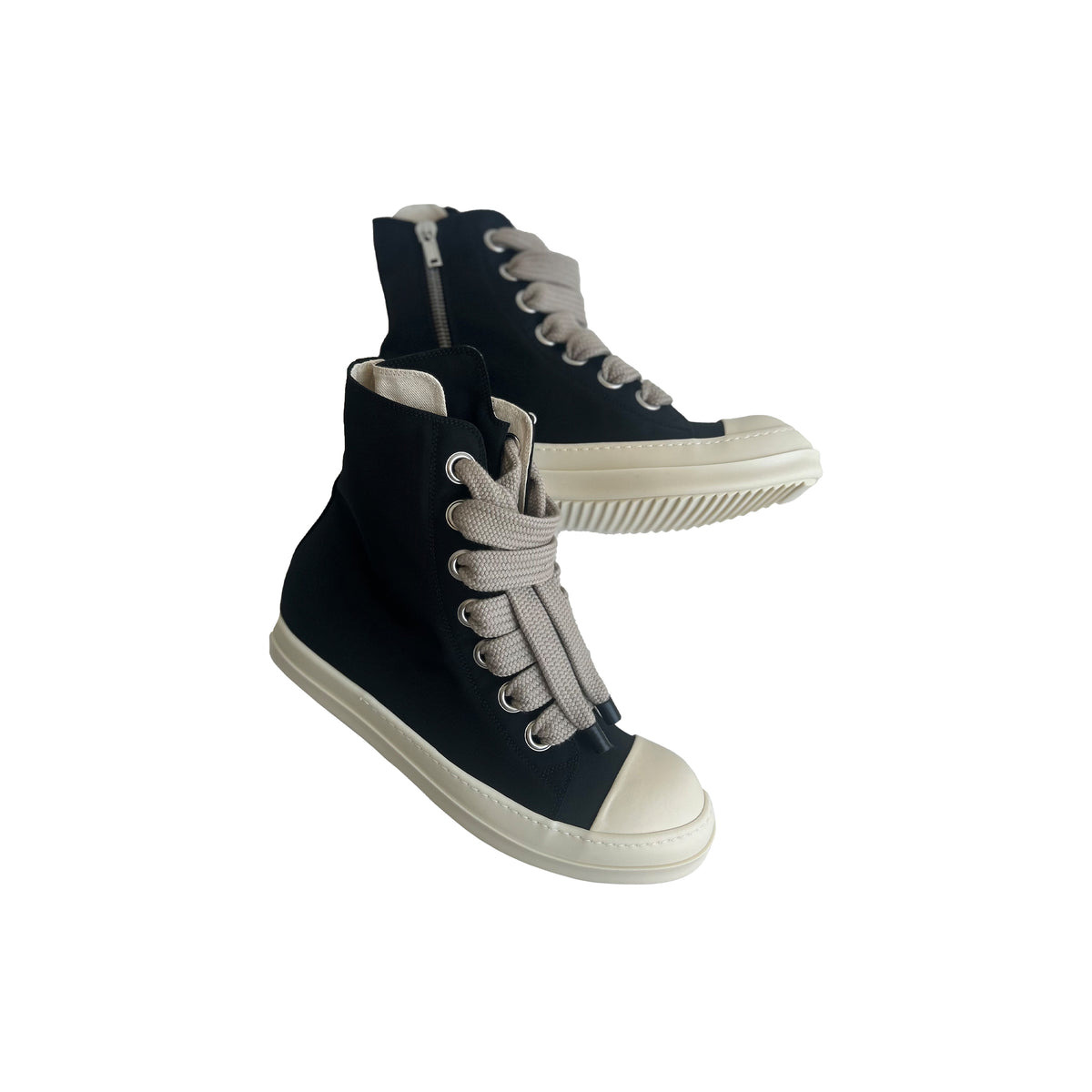 WOMEN'S JUMBOLACE SNEAKERS (BLACK/MILK) - 4