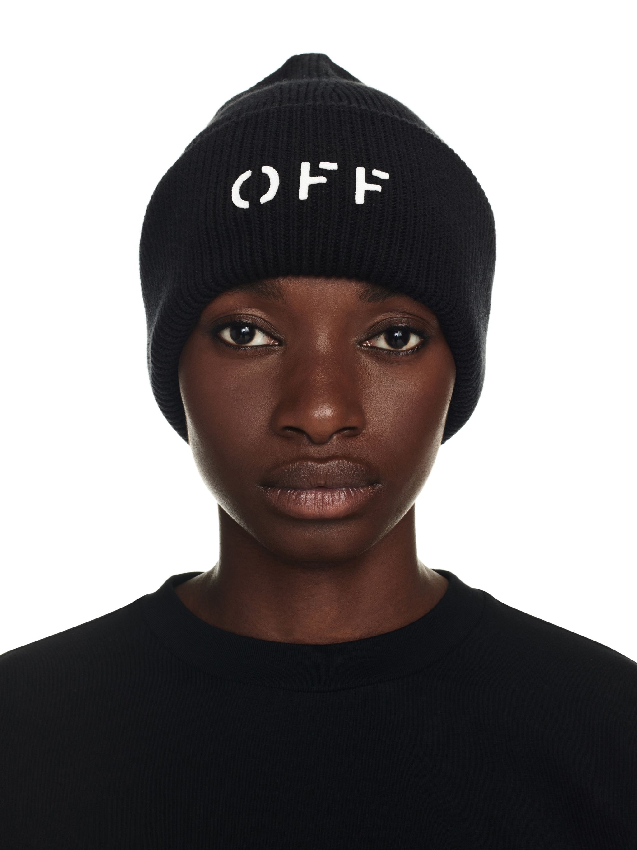 Off Stamp Loose Beanie - 3
