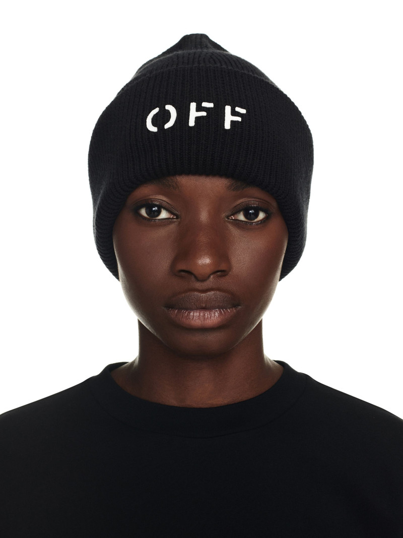 Off Stamp Loose Beanie 3
