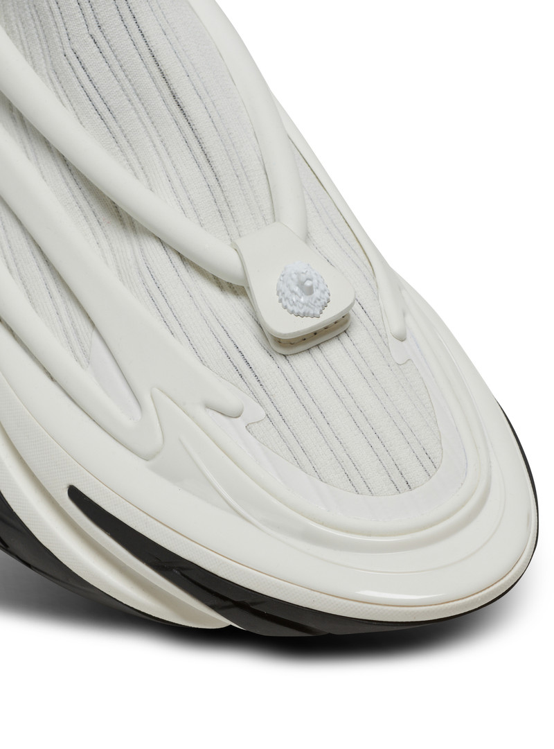 Unicorn high-top trainers in mesh and leather 6