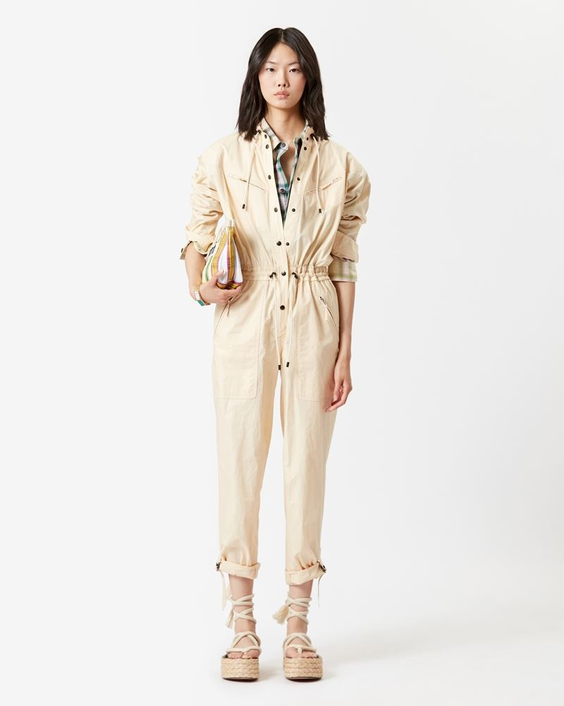 Isabel Marant Étoile FRANCA OVERALL IN COTTON outlook