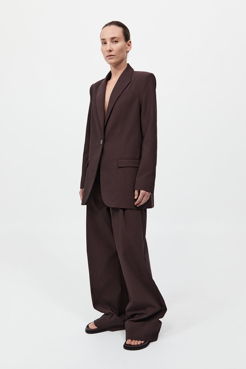 Classic Blazer - Port - 4
