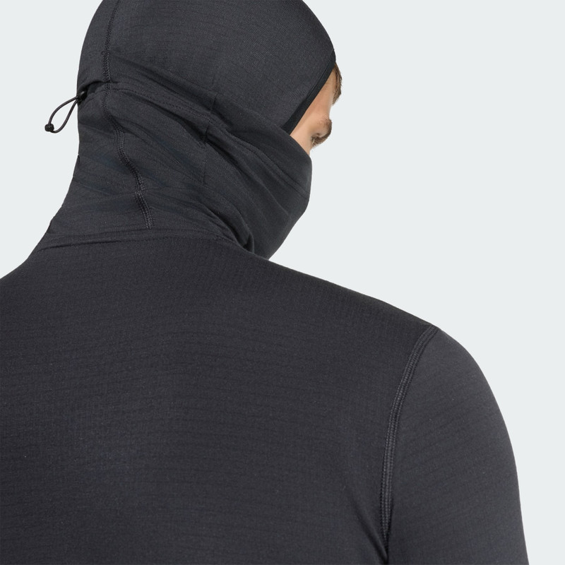 adi365 Running Essentials Winterized Long Sleeve Hooded Track Top 6