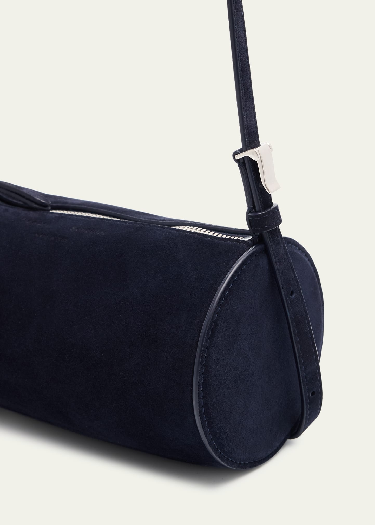 Medium Silo Suede Crossbody Bag - 5