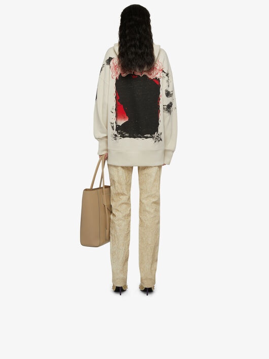 OVERSIZED GIVENCHY PRINTED HOODIE - 4