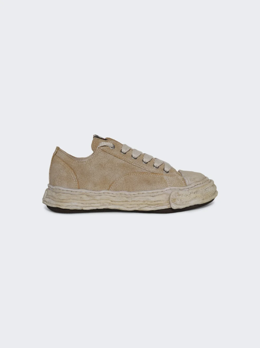 Peterson 23 Og Sole Vintage Suede Low-top Sneaker Dirty White - 1