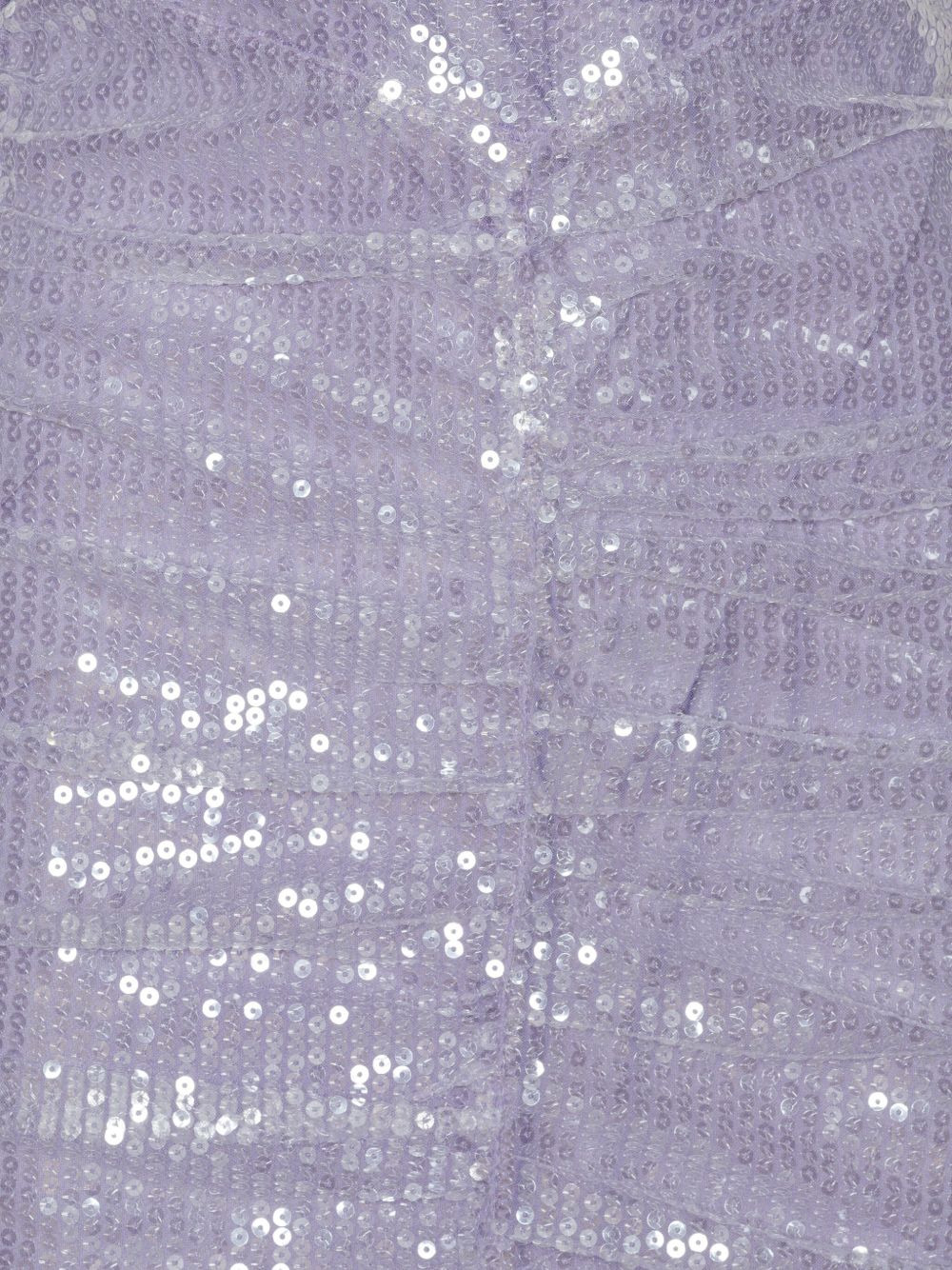 sequin high-neck midi dress - 5