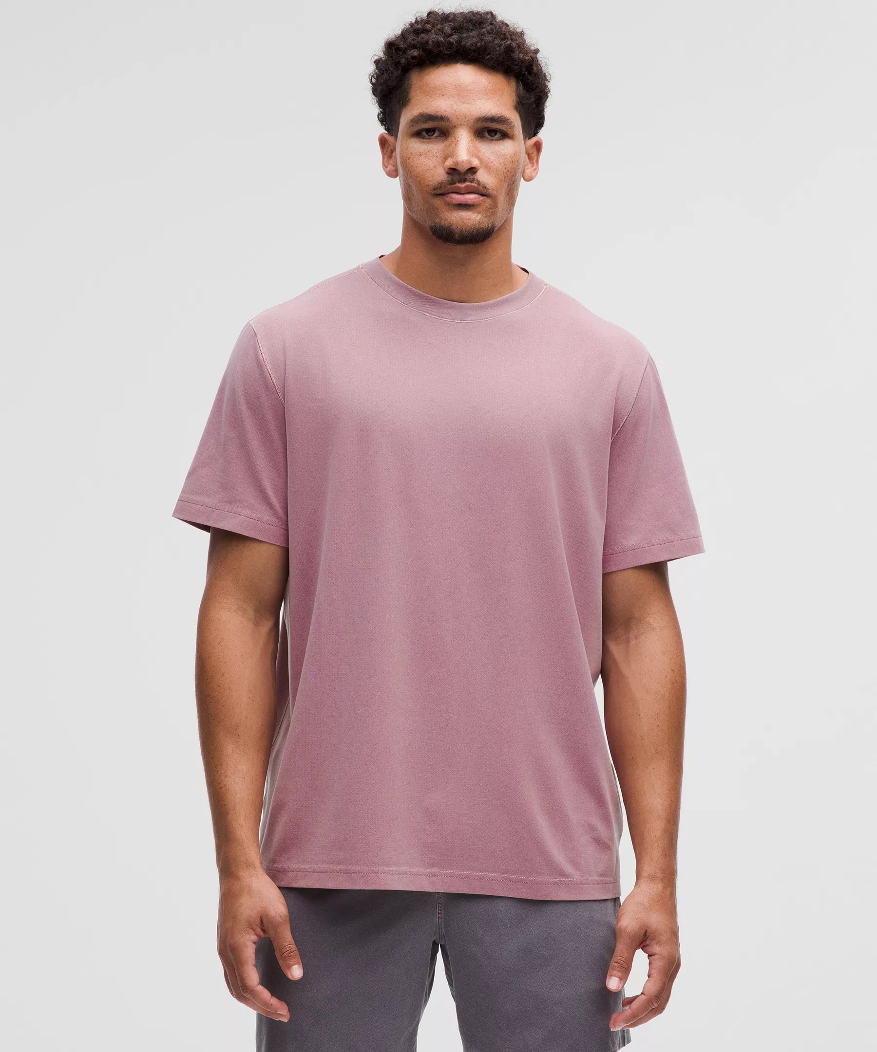 Relaxed-Fit Workout Short-Sleeve Shirt *Wash - 1