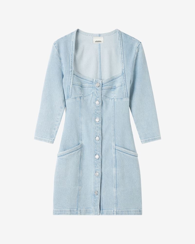 VONA STRETCHED DENIM DRESS - 1
