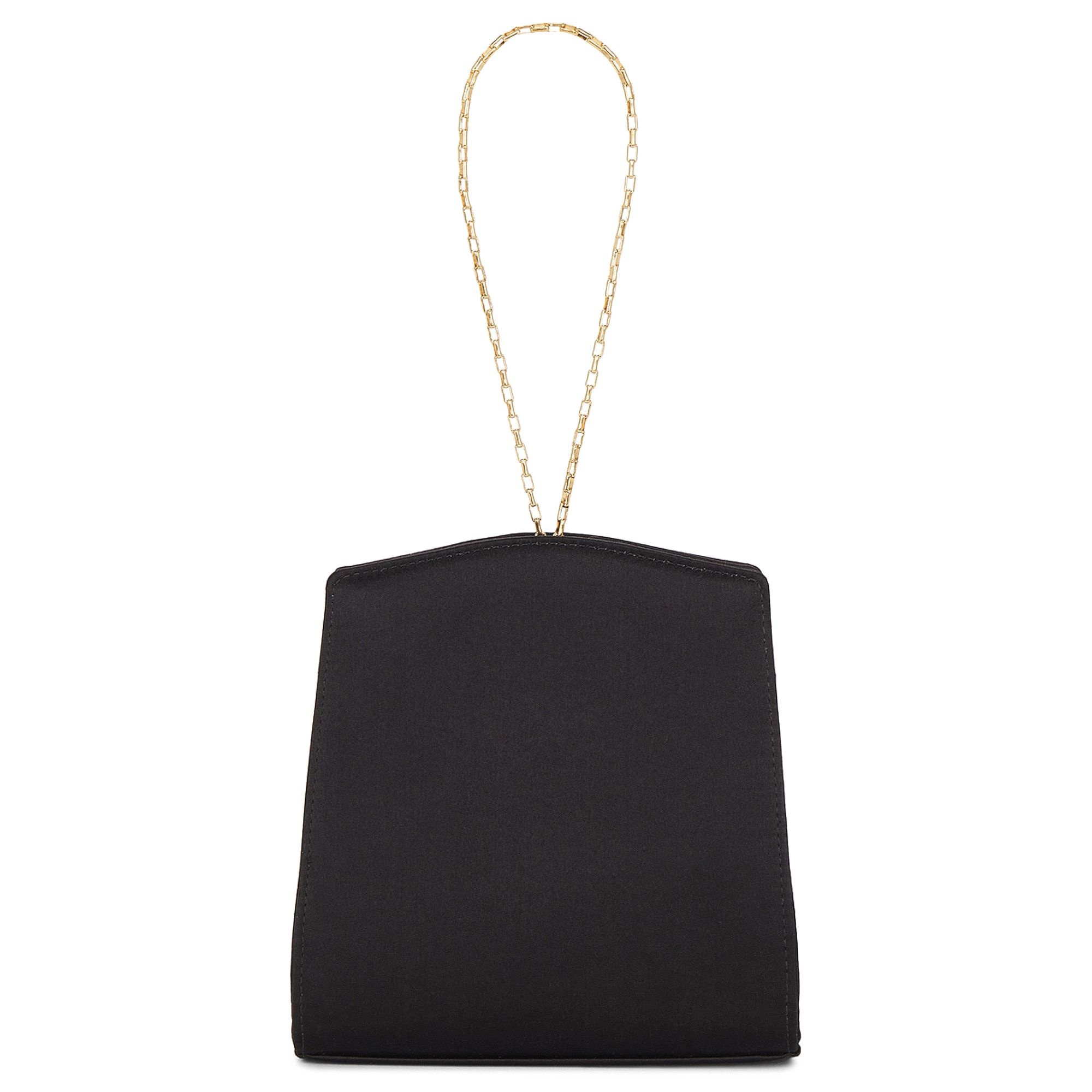 Saint Laurent Evening Mini Bracelet Bag 'Black' - 2