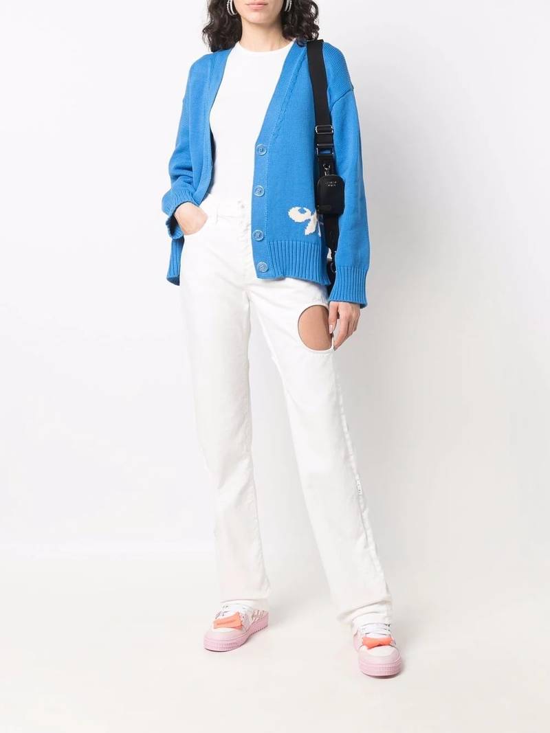 Off-White Meteor straight-leg jeans outlook