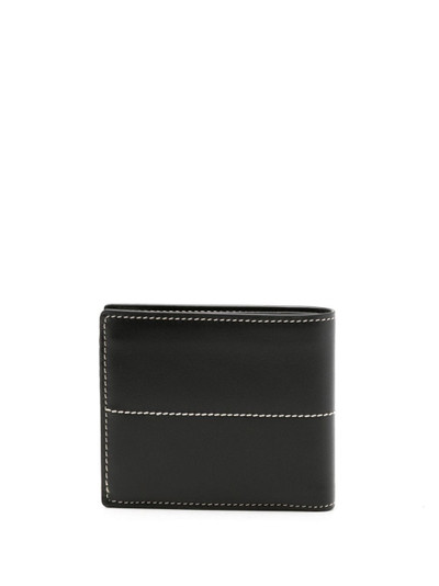 Tod's contrast-stitch detail wallet outlook