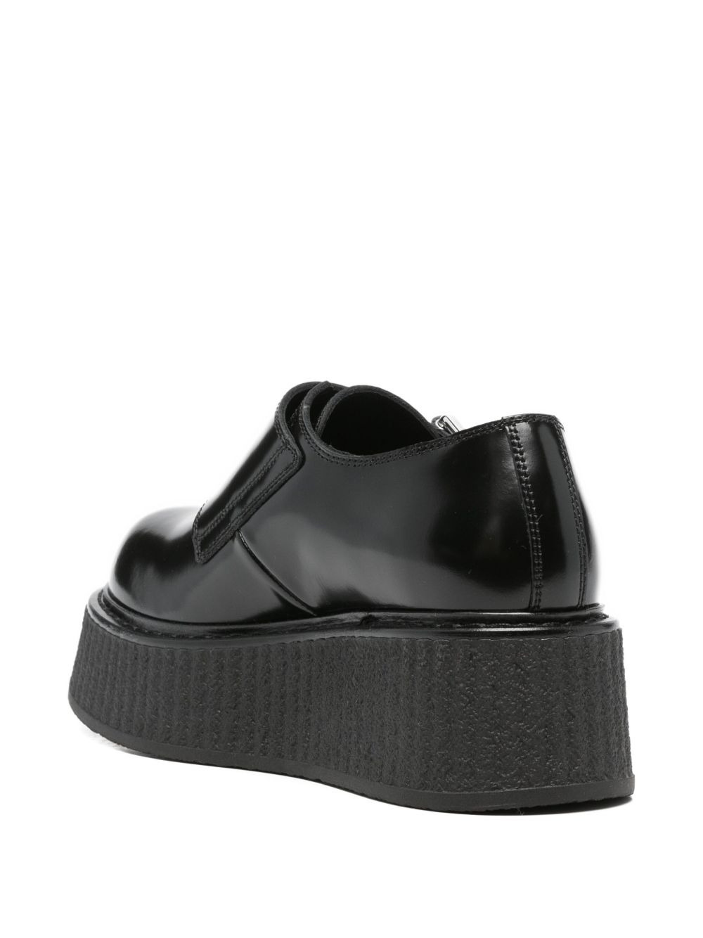 double-buckle platform shoes - 3