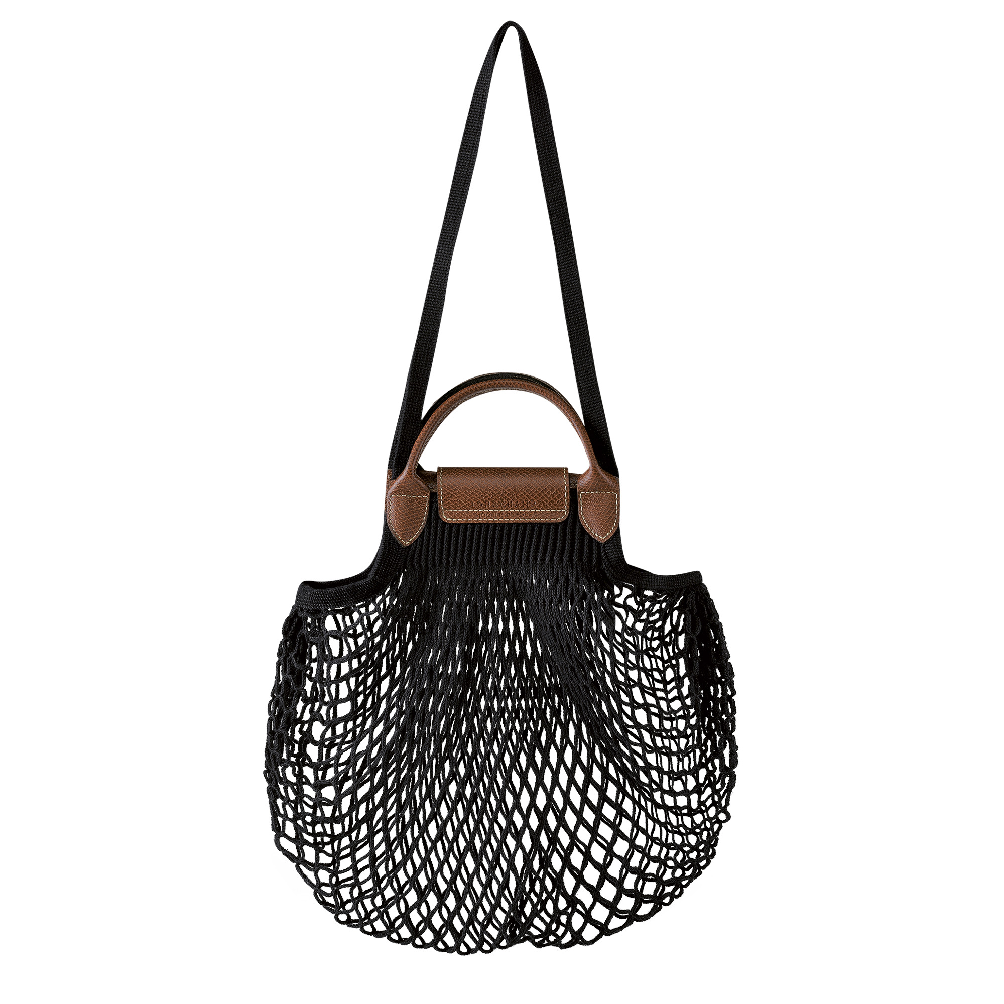 Le Pliage Filet L Mesh bag Black - Canvas - 4