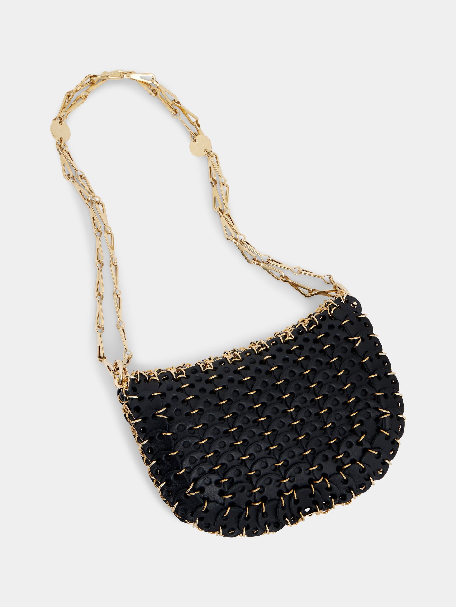 1969 BLACK MESSENGER LEATHER BAG - 5