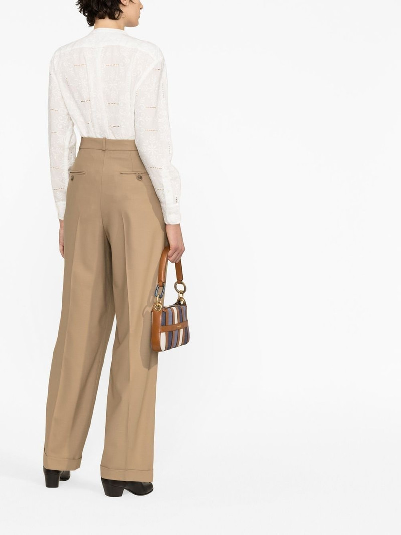 stretch-wool straight-leg trousers 3