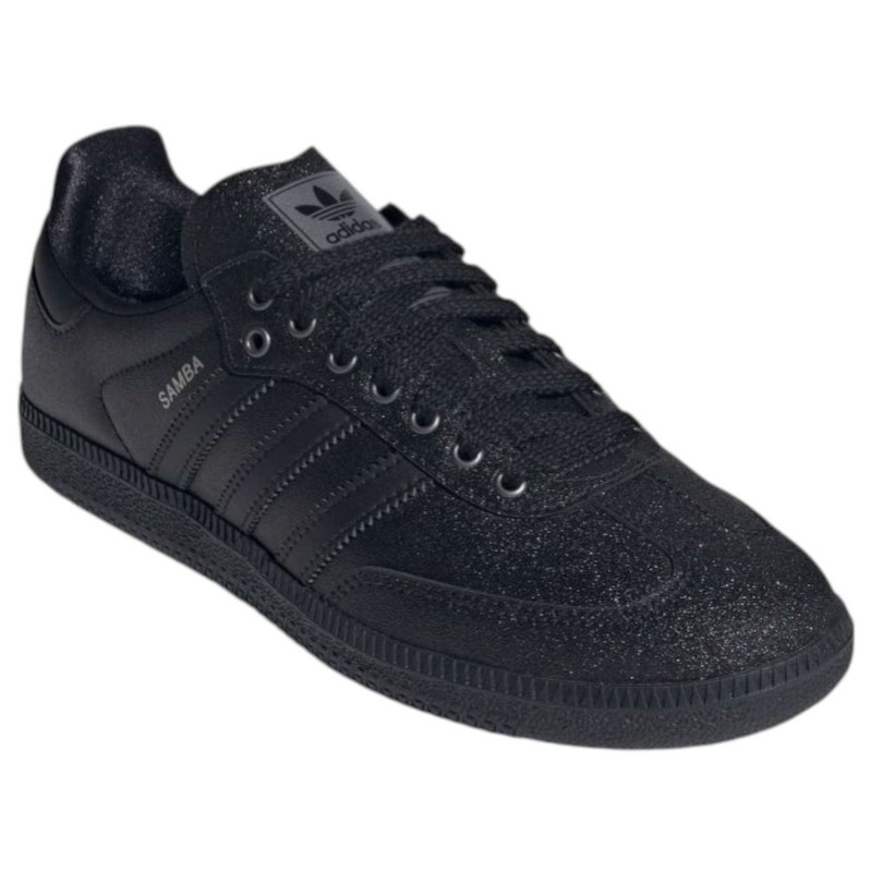 (WMNS) adidas Samba 'Shine Triple Black' KI6265 2