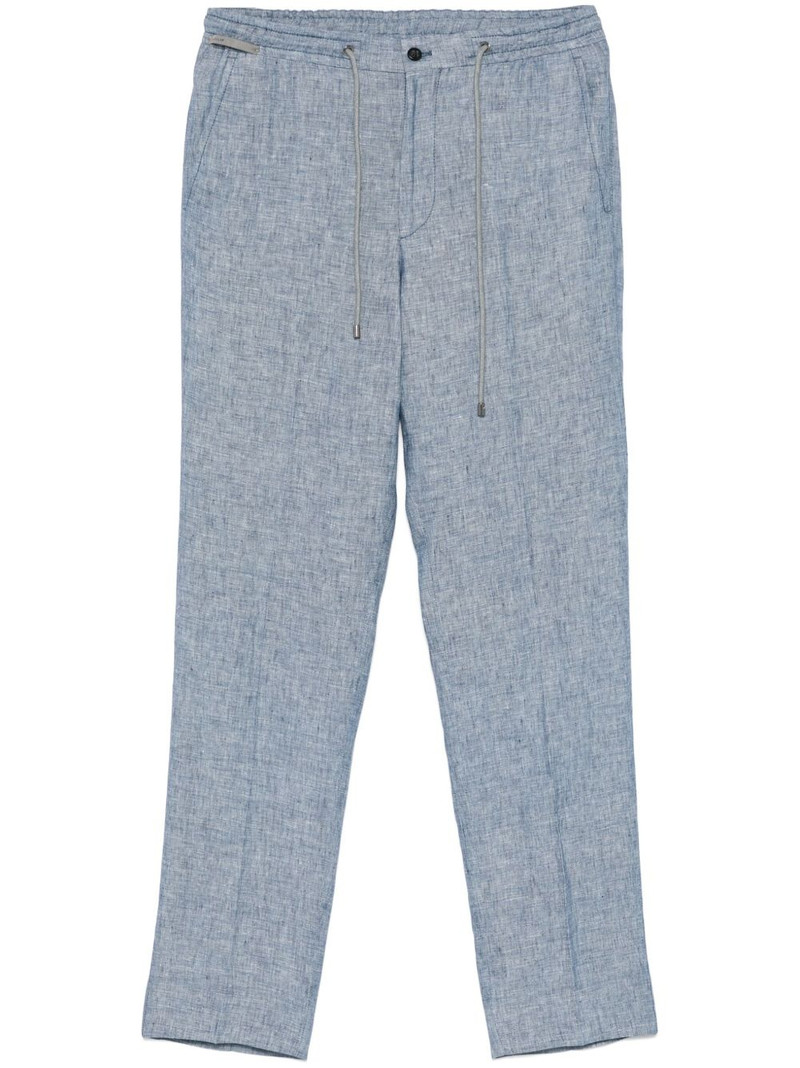 tapered-leg trousers 1
