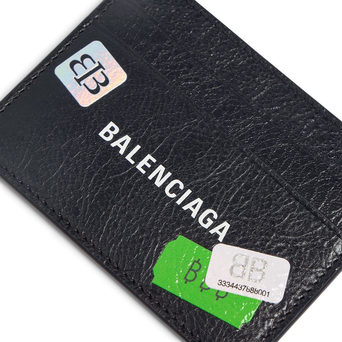 Men's Cash Card Holder in Black/multicolor - 4
