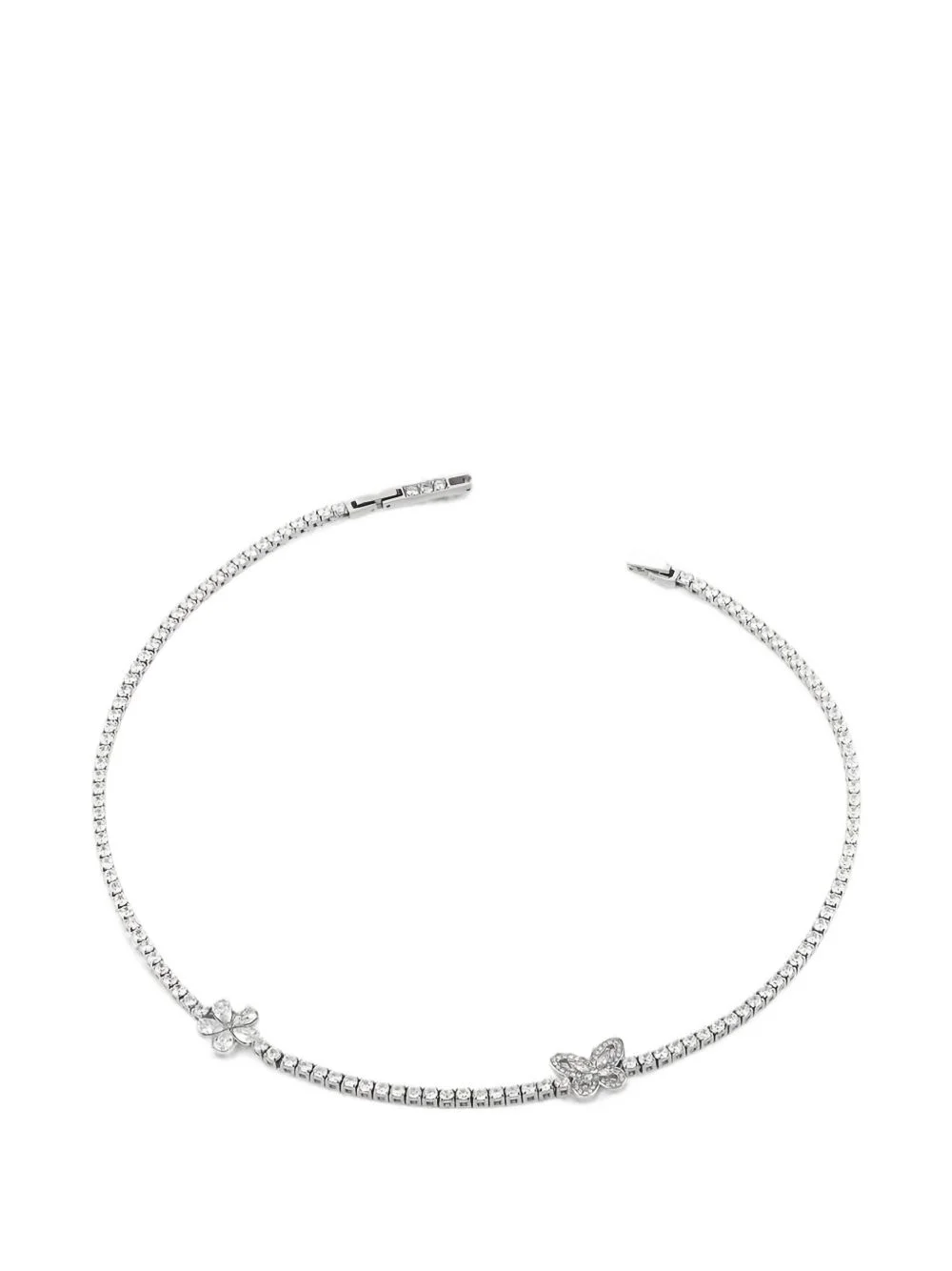 Lily tennis-chain necklace - 1