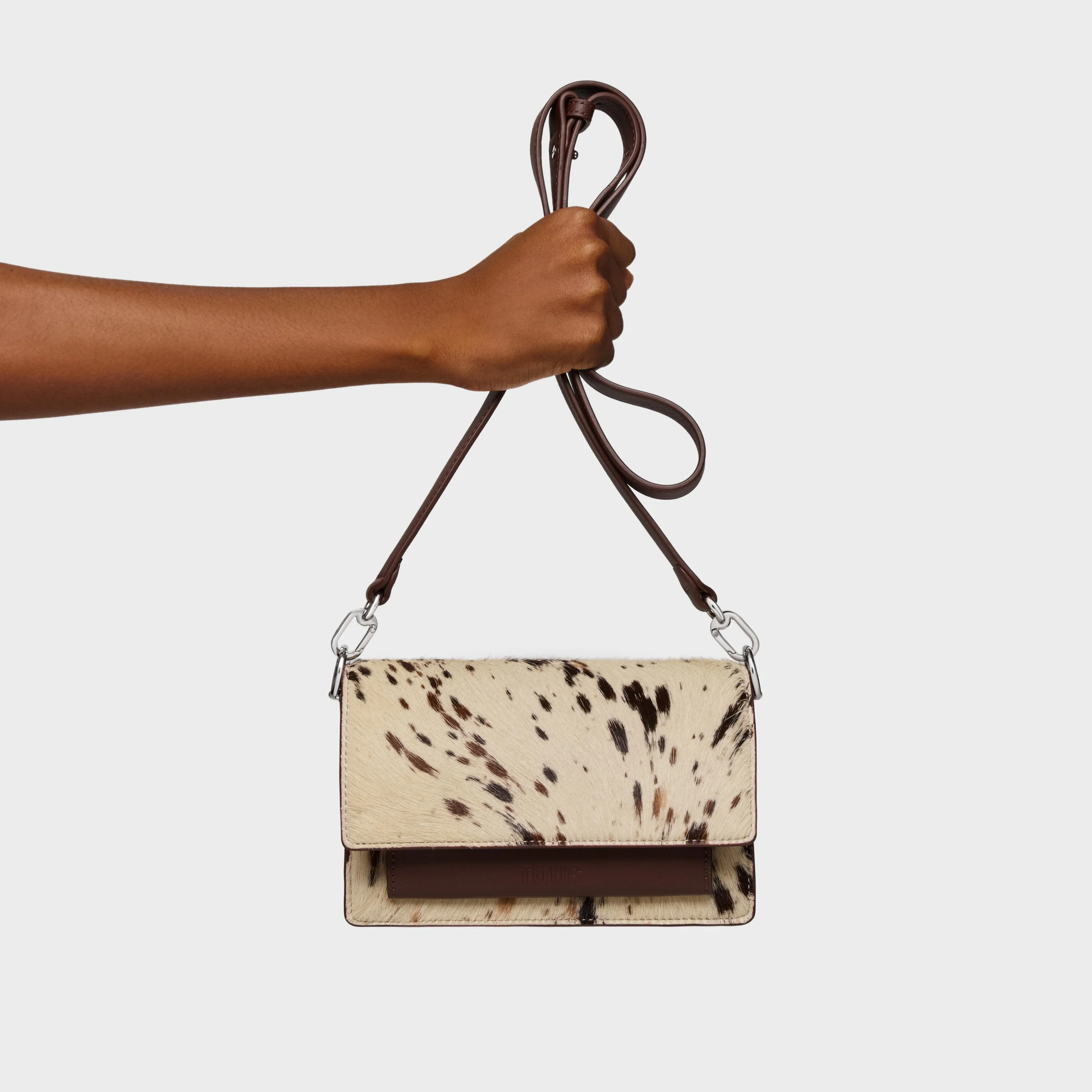Small brown Crossbody bag Audree Wild - 1